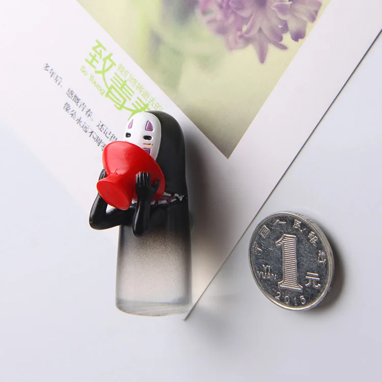 Креативные Мультяшные магниты для холодильника без лица студийной съемки