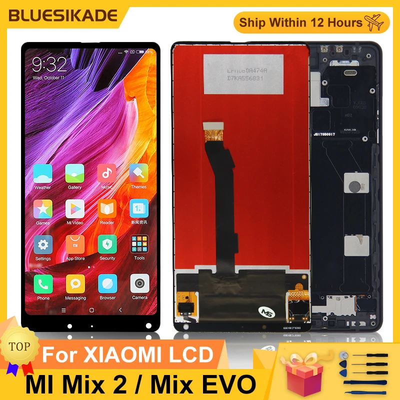 5 99 &quotОригинальный ЖК-дисплей для Xiaomi Mi Mix 2 сенсорный экран дигитайзер Evo в сборе