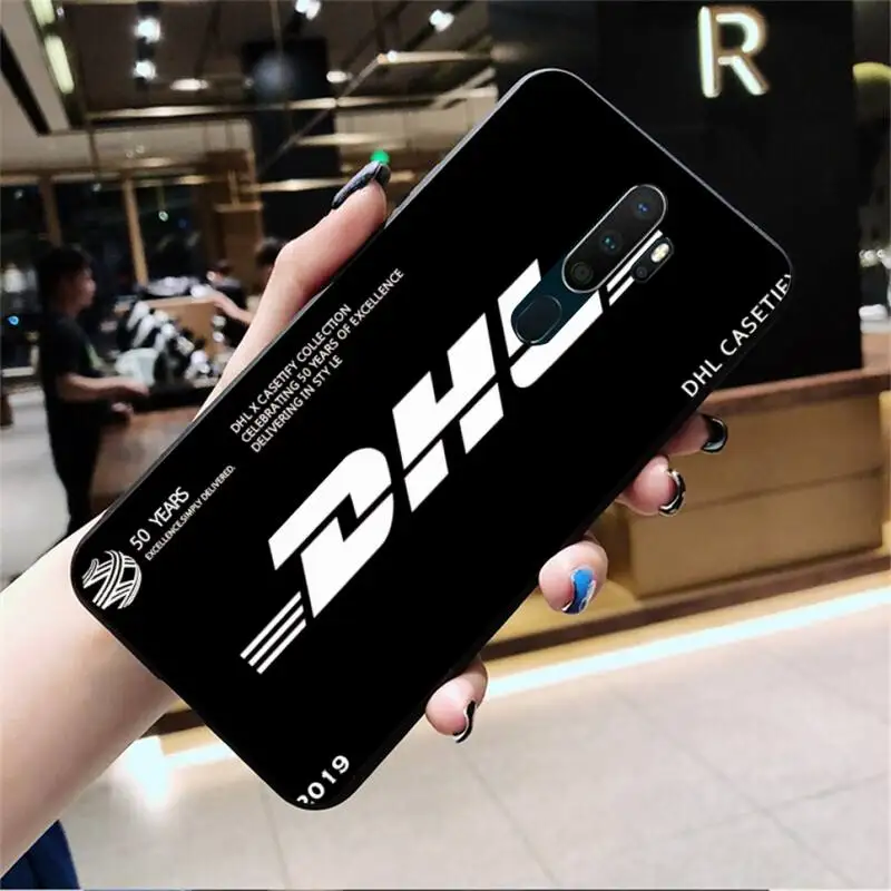 Женская Экспресс-этикетка 50-го юбилейного выпуска Черная Обложка для Oppo A5 A9 2020 Reno2