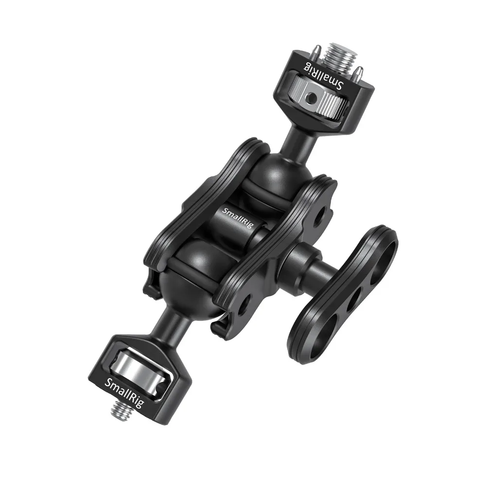SmallRig двойная DSLR камера Волшебная рукоятка с двойными шариковыми головками(Arri локационные штыри и 1/" винт) для поддержки монитора 2115
