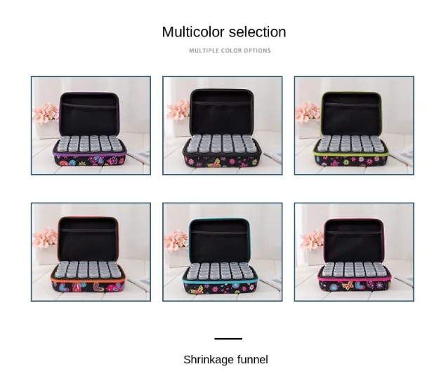 

sell well5d Diamond Painting Accessories tools Storage Box Carry Case diamant painting tools Container