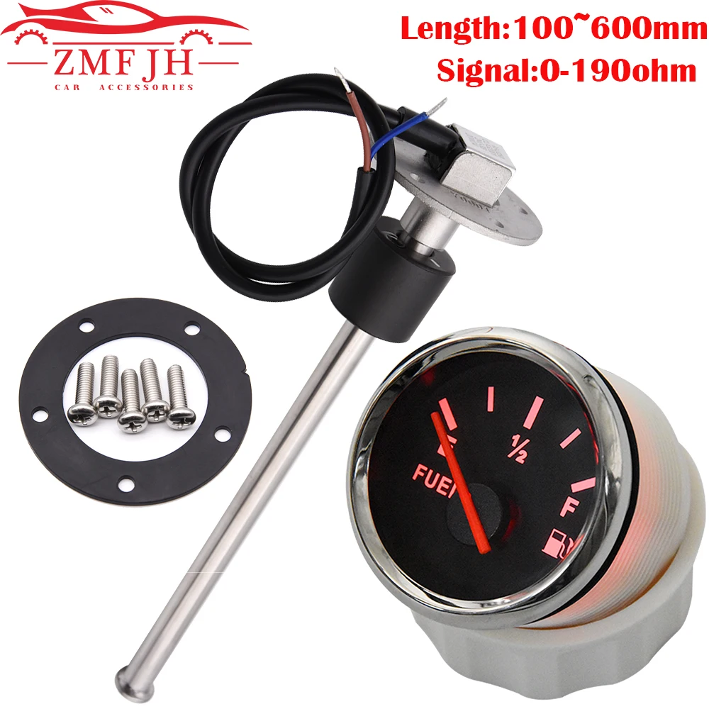 Датчик уровня топлива для морской лодки автомобиля с индикатором измеритель в