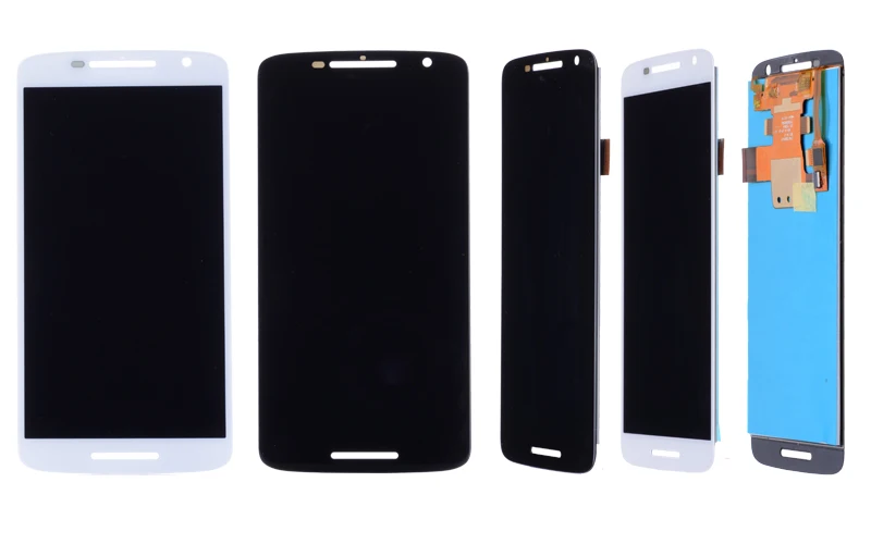 5.5'' тачскрин дисплей экран для MOTO X Play сенсорный дисплей LCD с тачскрином в рамке замена запчасти X3 XT1562 Черный белый