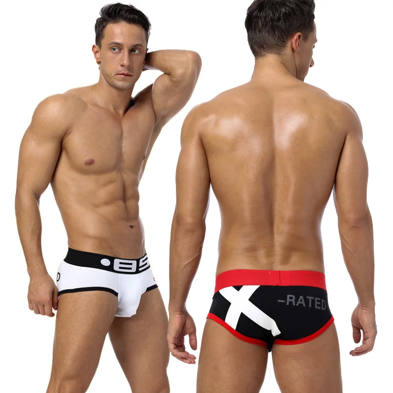 2020 модное мужское нижнее белье мужские пикантные трусы для геев трусы-бикини |