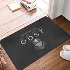 Противоскользящий коврик для ног в Hell ODST Halo Edition, коврик, коврик для ног, коврик для ванной, Противоскользящий коврик для туалета, балкона, кабинета, впитывающий пыль