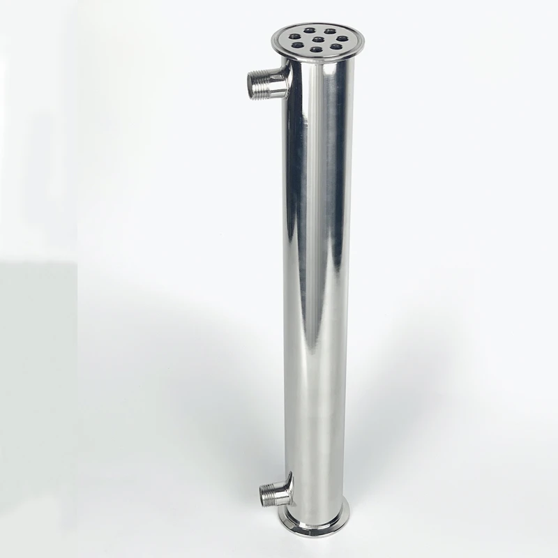 2 &quotOD64mm Высокоэффективный дефлегматор холодильник дистиллятора. 9 перегородок 8