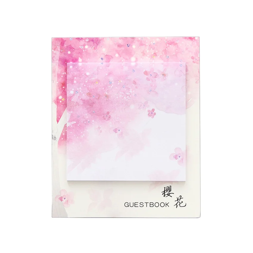 30 упаковок/Партия Прекрасный Цветок вишневого дерева японского наклейки для