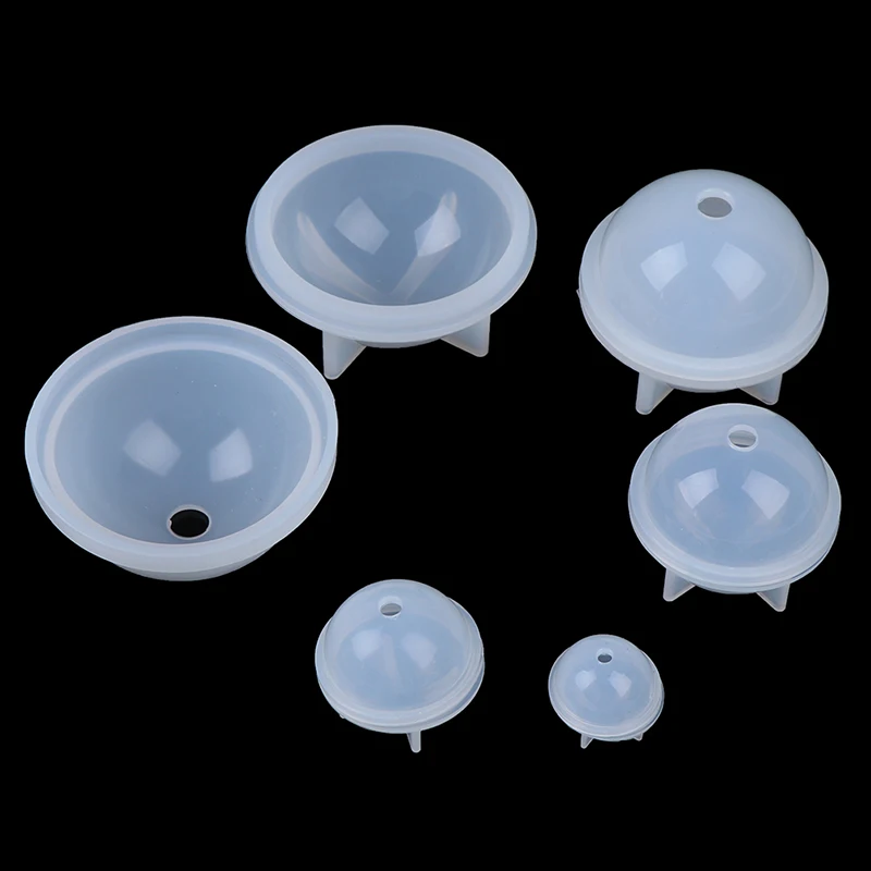 Форма кристаллической сферы для создания подвески своими руками, аксессуары для ювелирных изделий, силиконовая форма для эпоксидной смолы, формы для украшений, шоколадных конфет.