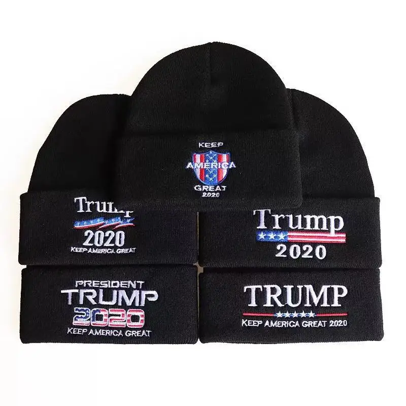 Дропшиппинг Фирменная Новинка унисекс Дональд Трамп 2020 Beanie шляпа толстовки с