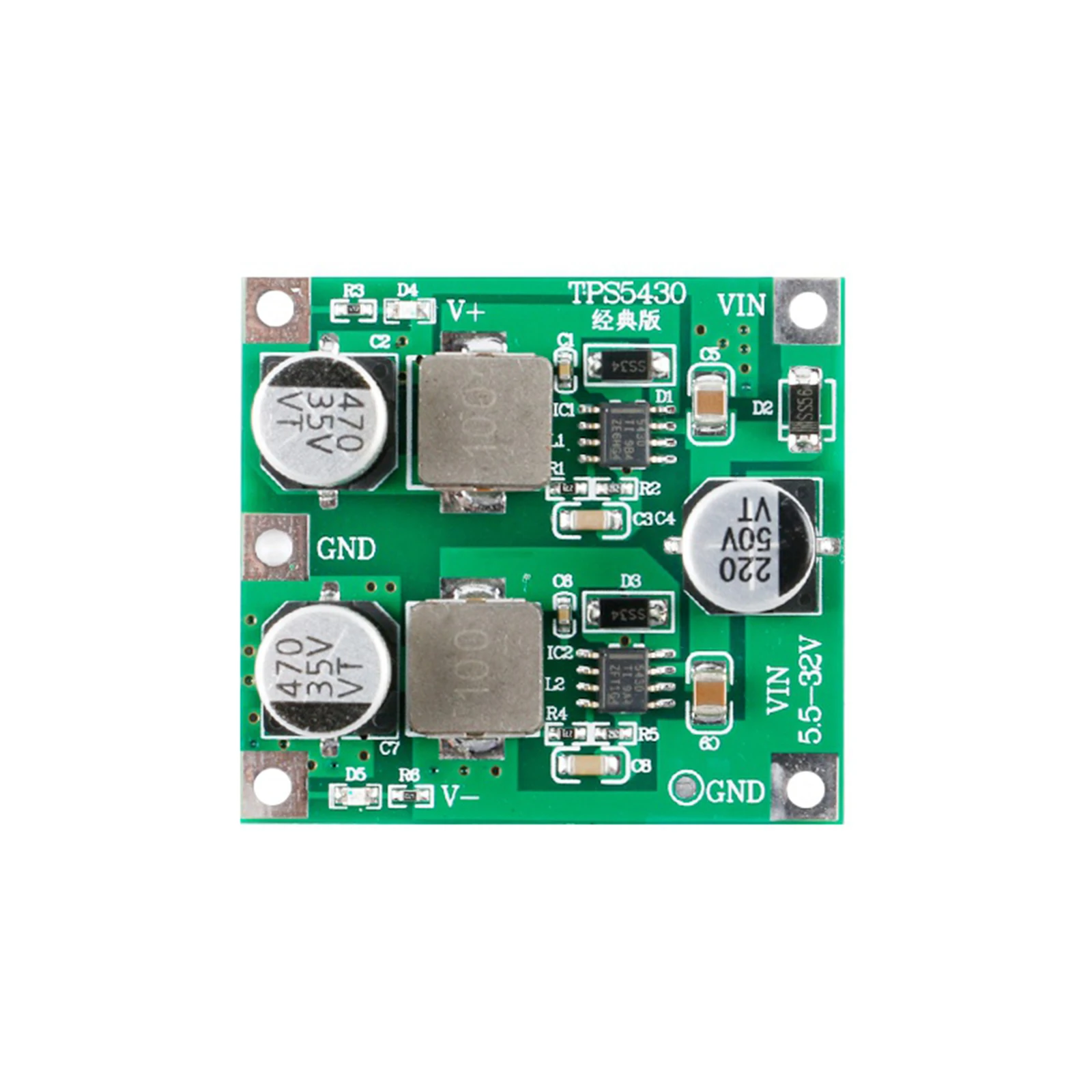 

Taidacent TPS5430 Switching Power Supply DC Voltage Regulator Positive Negative DC Switching Power Supply Low Ripple 5V/12V/15V