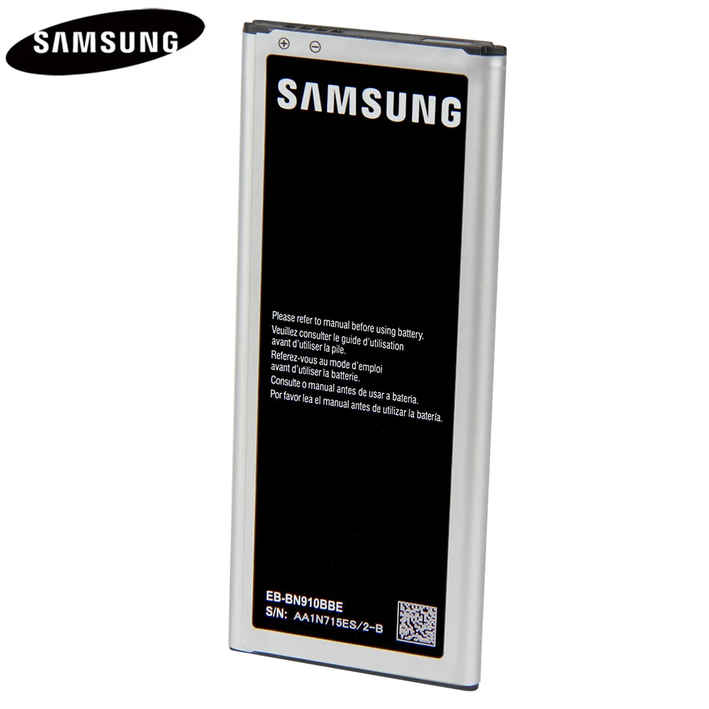 Оригинальная Аккумуляторная батарейка Φ для Samsung GALAXY NOTE 4 N910C N9100 N9106W N9108 Note 3 N9002 Note5