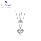 Xuping модные ювелирные изделия, Новое поступление, кристаллы в форме сердца, подвеска, ожерелья, подарки на день рождения для женщин 40421