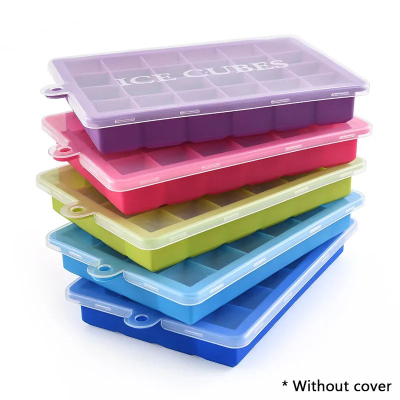 15/24 Silicone Ice Cube Tray Mold Party Bar Drink Whiskey Cocktail Chocolate Cream Maker Box | Дом и сад
