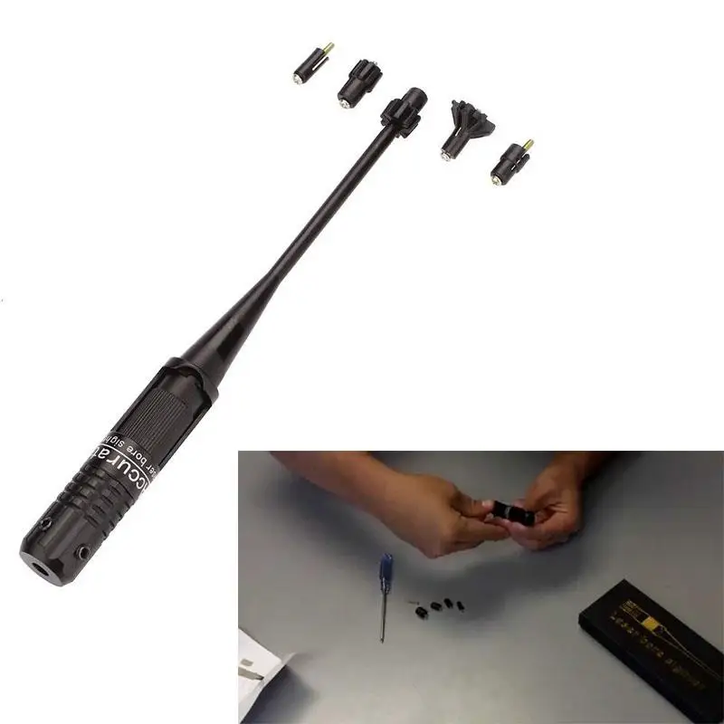 

Magorui Laser Pointert Red Laser Dot Bore sighter Kits Caliber Riflescope Airsoft Optical Boresighter Aiming for Hunting