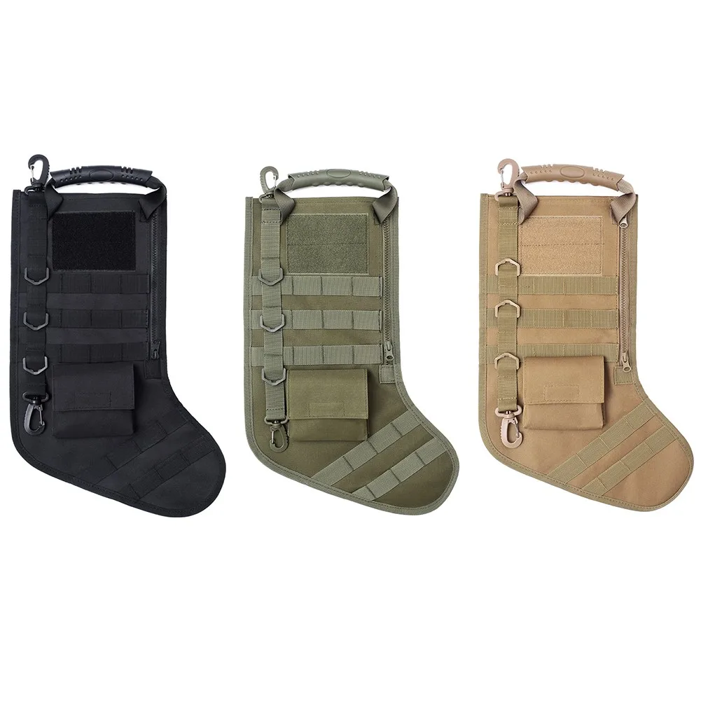 

Tactical Molle Christmas Stocking With Handle Storage Bag Hunting Magazine Pouches Bag Magazine Pouches Stocking Bag Hunting Acc