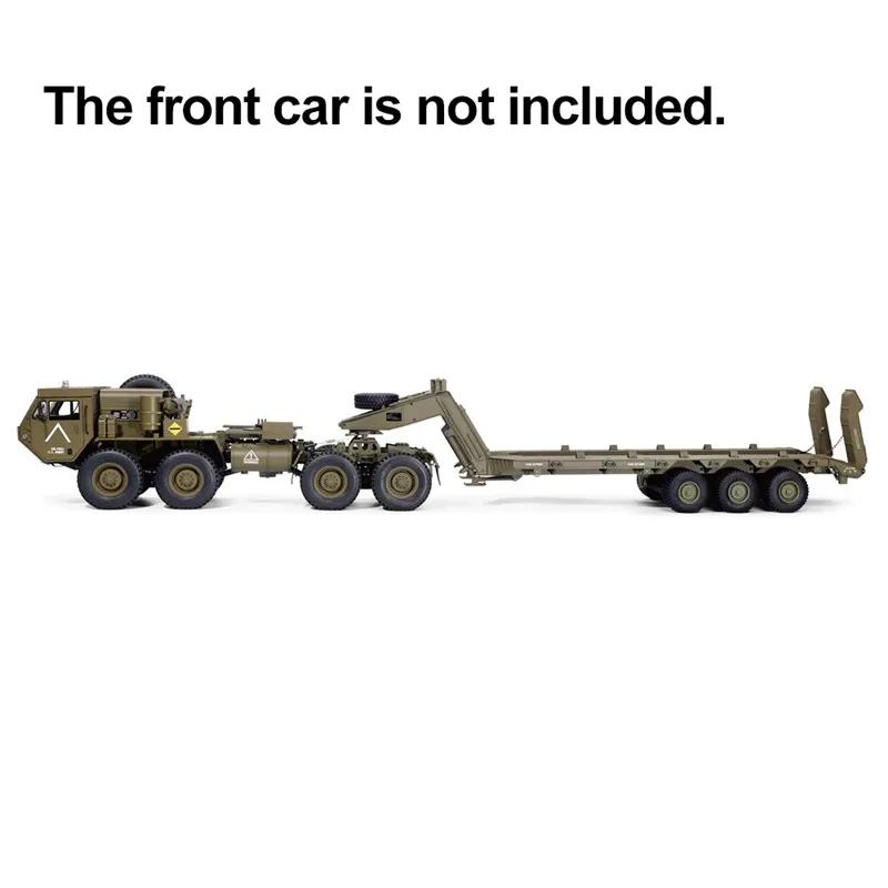 HG P806 RTR Pre-Assembled TRASPED 1:12 Heavy Equipment Semi Trailer for U.S M747 RC Car Vehicles Model Toys Parts | Игрушки и хобби
