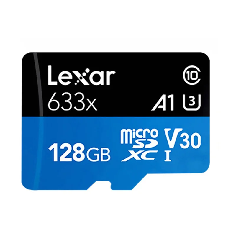 Lexar 32G слот для карт памяти 64 ГБ 128 ГБ 256 633X Micro SD карта SDXC 95 МБ/с. TF карты флэш накопитель usb для смартфонов - Емкость: 128GB