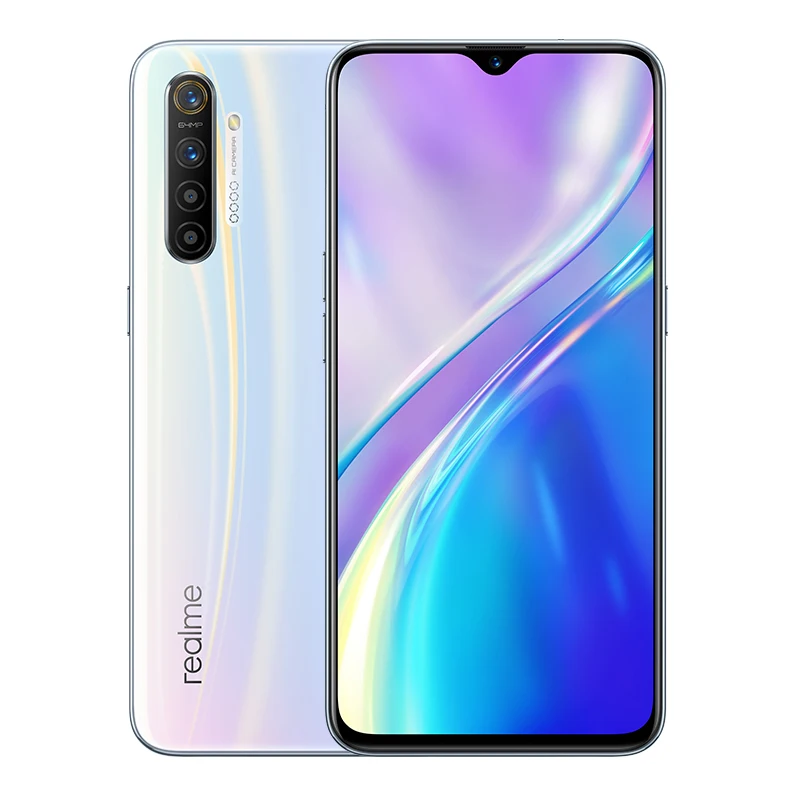 64MP Oppo Realme X2 мобильный телефон Android 9 0 4G LTE Snapdragon 730G 6 4 &quotSuper AMOLED отпечаток пальца на