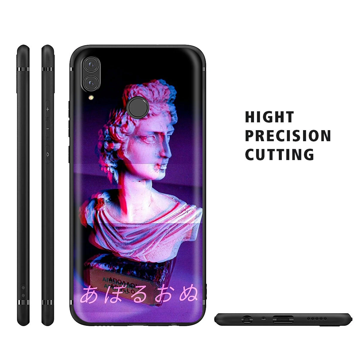 Мягкий чехол YIMAOC Medusa Vaporwave Glitch David для Huawei Nova 4E 5 5T Smart P9 Lite Y6 Y7 2019 Honor 8A 20S Pro Prime -