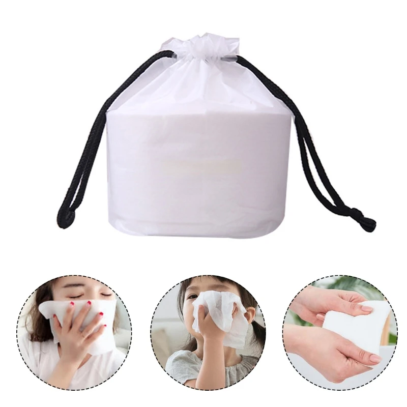 

Disposable Face Towel Ultra Soft Thick Cotton Facial Tissue Washcloth Dry Wipes Makeup Remover Cleansing Towelettes