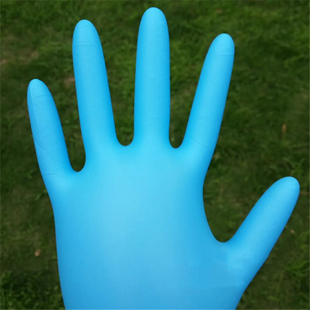 

50 Pairs/lot Disposable Gloves Latex Cleaning Food Gloves Rubber Comfortable Disposable Mechanic Nitrile Gloves Exam Gloves