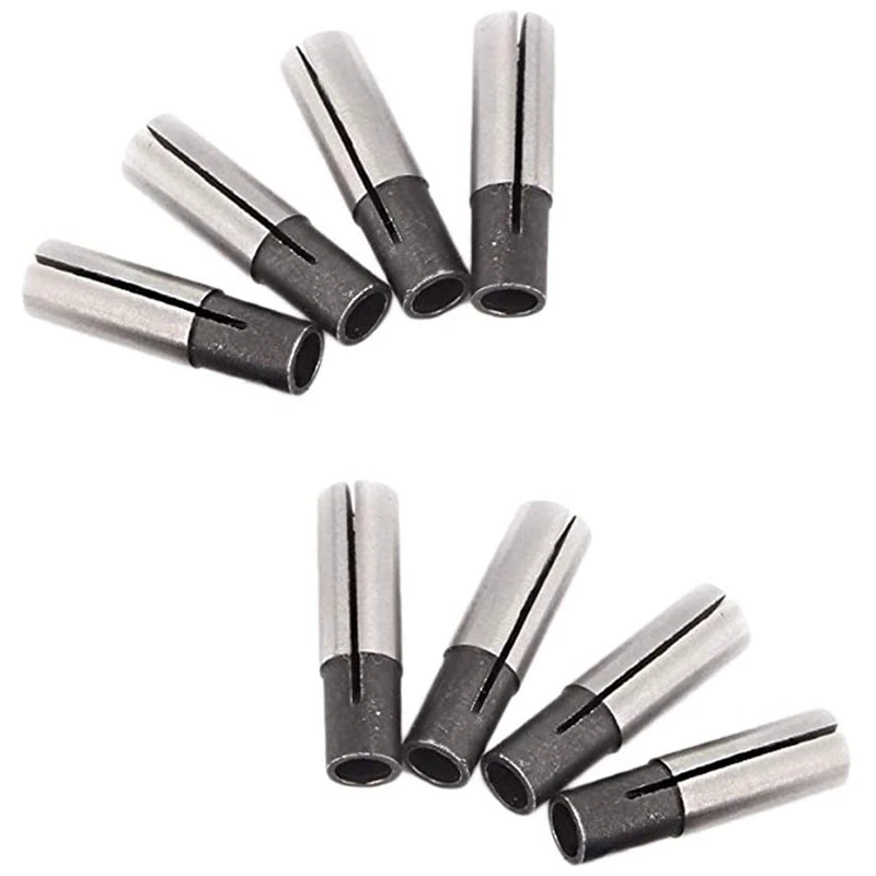 8 шт. 1/4 дюйма до 1/8 прецизионный Гравировальный Бит фрезерный станок с ЧПУ адаптер