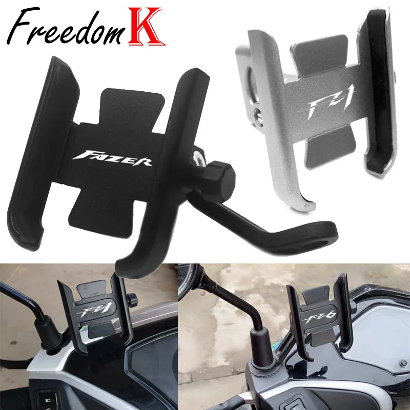 Для YAMAHA FZ1 FZ6 FZ8 FAZER FZ1N FZ1S FZ6S FZ8N аксессуары для мотоциклов руль мобильный телефон