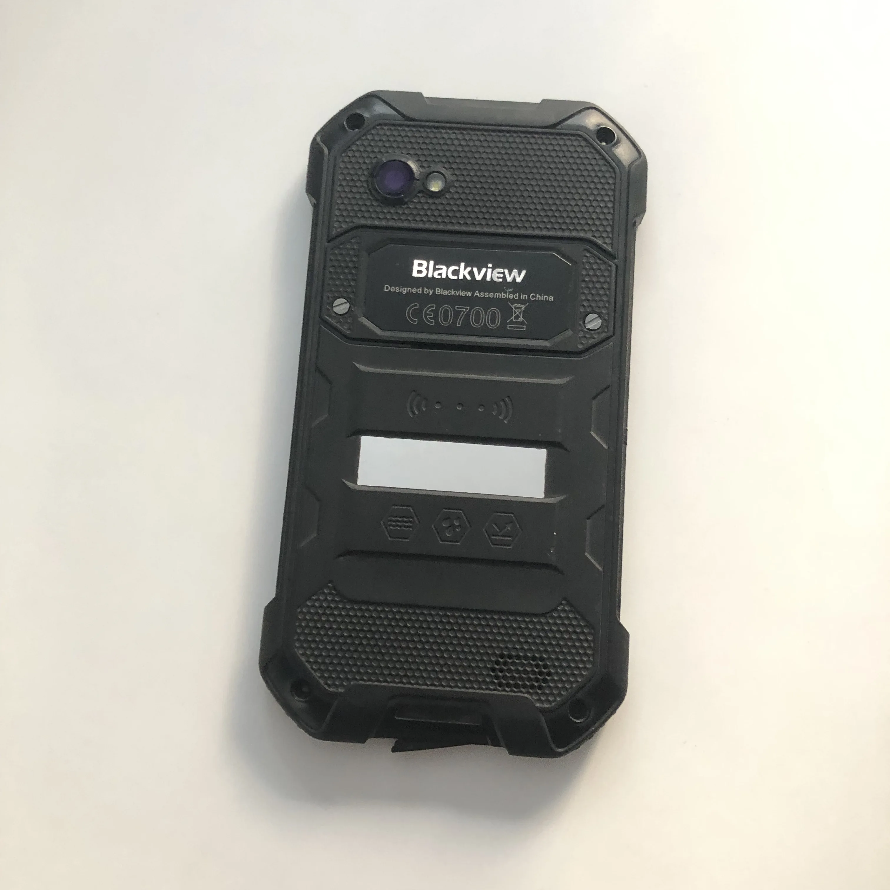 Б/у крышка батареи+ громкий динамик+ стеклянный объектив камеры для Blackview BV6000 BV6000S 1280x720+ номер отслеживания