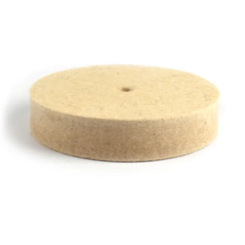 

1Pc 6Inch Polishing Disc Grinding Pad Wool Abrasive Wheel Felt Buffer 25mm New Woolen Polishing Buffing Grinding Wheel