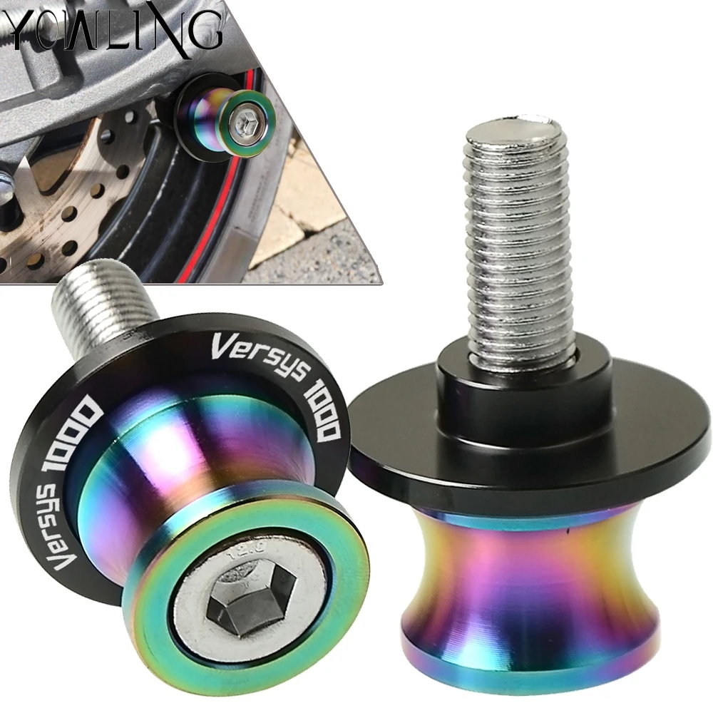 

Swingarm Stand Screws Motorcycle Swing Arm Spools Sliders bobbins FOR Kawasaki VERSYS 1000 2012 2013 2014 2015 2016 2017 2018