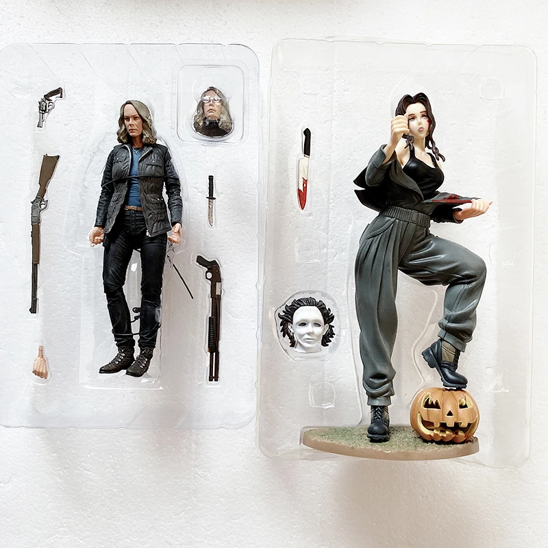 С LED Хэллоуин Майкл Майерз Тыква фонарь Kotobukiya хоррор Джон Карпентер Лори струд