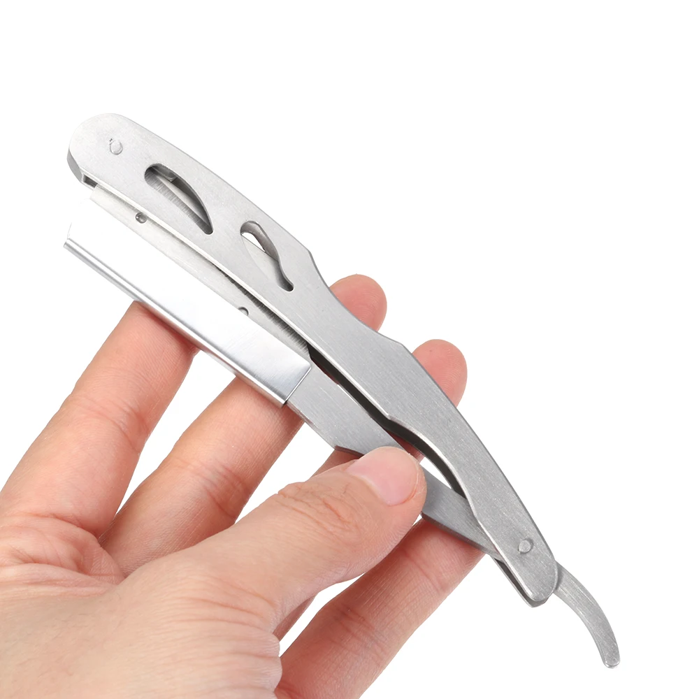 Профессиональная ручная прямая бритва Парикмахерская складной нож для бритья из