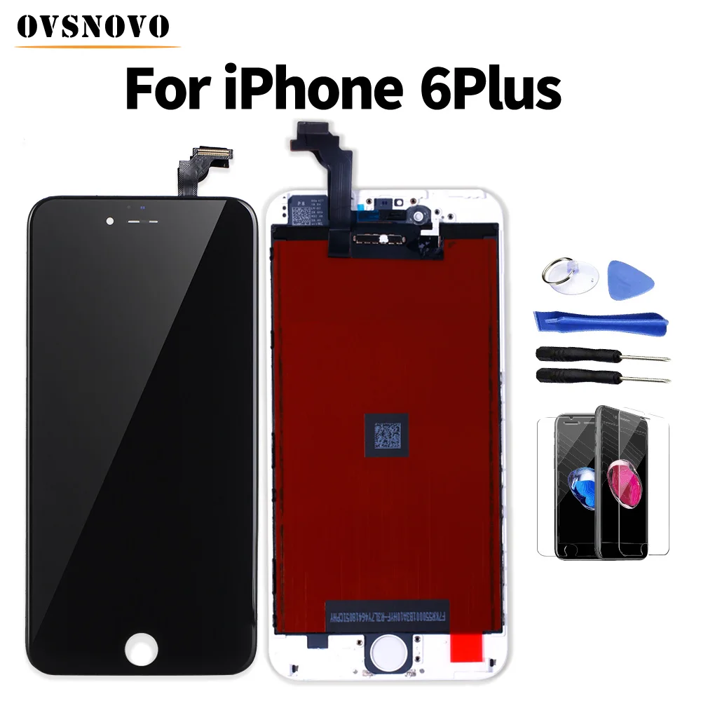 Все протестированные pantalla для iPhone 6 plus ЖК экран дигитайзер в сборе Замена +
