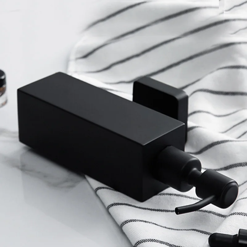 Настенный дозатор жидкого мыла ROVATE 500 мл из нержавеющей стали ручной диспенсер