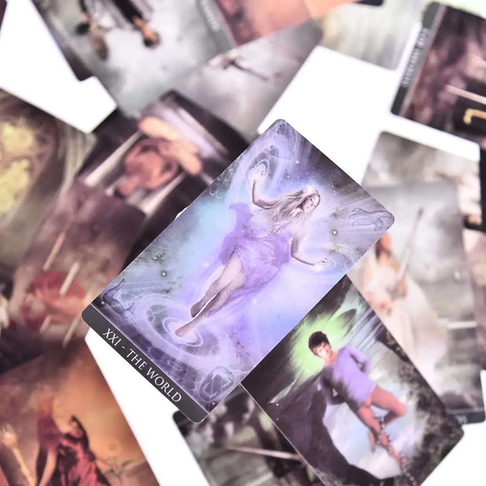 78 шт. полная английская карта Thelema Tarot настольная доска игра карточка для гадания