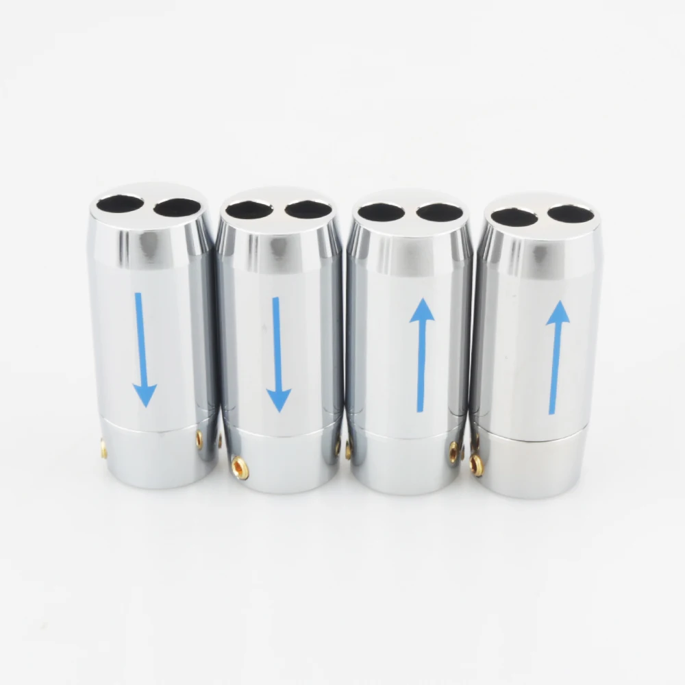 4xSilver Hi-Fi аудио Y разветвитель RCA кабель Динамик провод штаны из алюминиевого