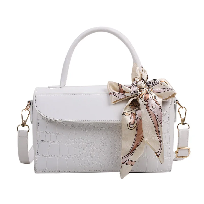 

Fashion Shoulder Bag Female 2021 Spring New Handbag Creative Silk Scarf Mobile Phone Messenger Bag Trendy Women Bags