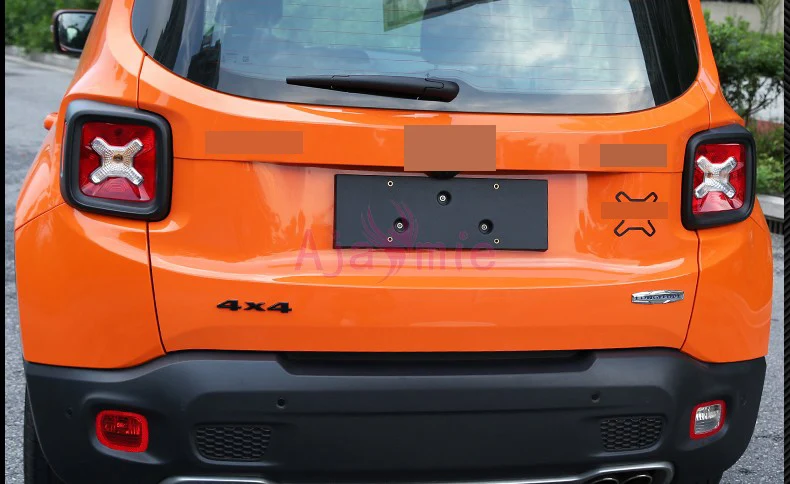 Аксессуары для Ford Toyota Jeep Renegade Compass Grand Cherokee Wrangler Patriot SUV ZINIC ALLOY 4X4 наклейка эмблема