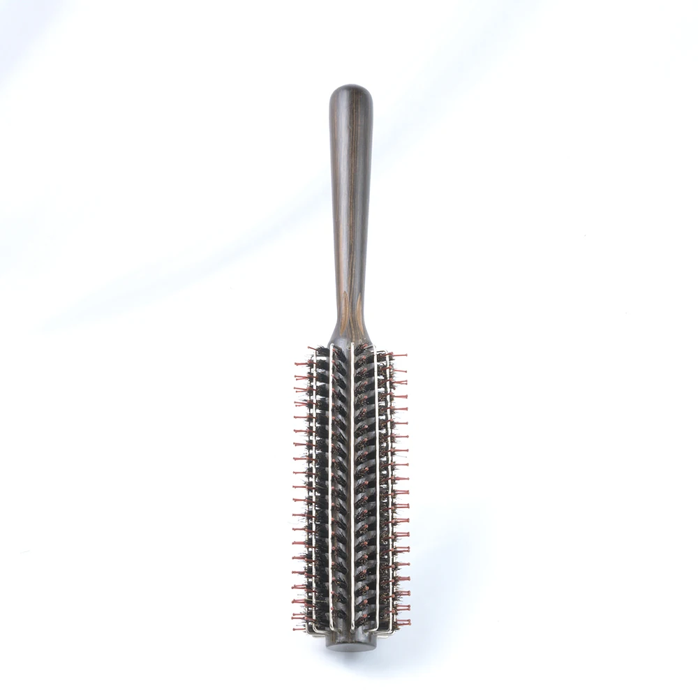 

DREWTI Round Hair Brush,for Women or Men, Boar Bristle Round Hairbrush for Quick Blowout, Add Shine/Volume, Minimize Damage