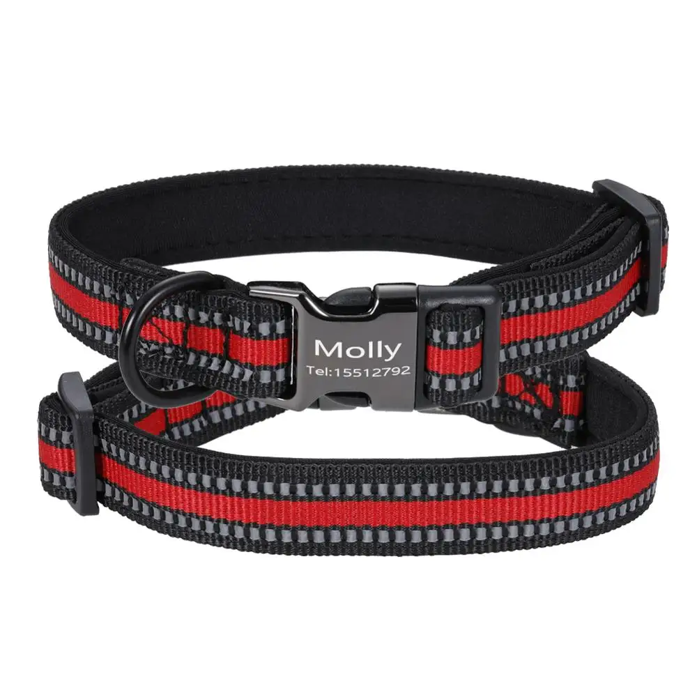 Ошейники для собак с защитой от потери имя собаки ID метки подарки любителей
