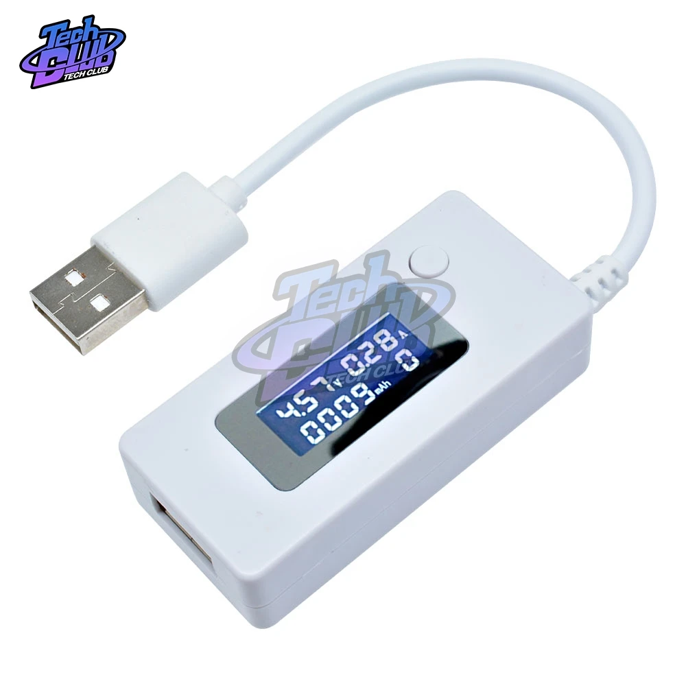 ЖК дисплей USB детектор Вольтметр Амперметр для мобильного зарядного устройства