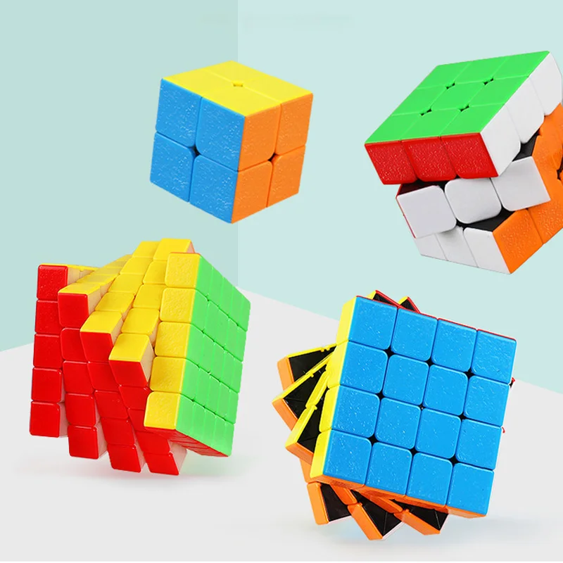 Shengshou GEM 1 шт. 4 шт./компл. 2x2 3x3 4x4 5x5 магический куб-головоломка 3x3x3 4x4x4 2x2x2 Подарочная