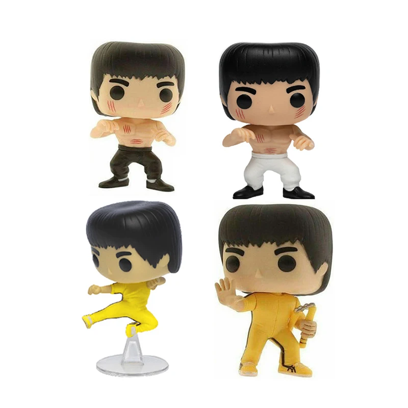 Брюс Ли Фигурки игрушки 10 см ПВХ модель для детей подарок на день рождения