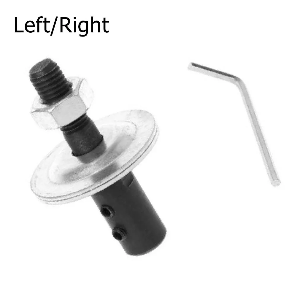 

Left/ Right Spindle Adapter Shaft 1set 8x12x62mm Bench For Grinding Polishing