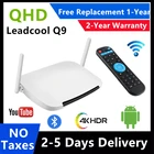 ТВ-приставка Leadcool QHD TV Q9, 8 ГБ, 16 ГБ, четырехъядерная RK3229, 2021 ГГц, Wi-Fi, медиаплеер, ip tv m3u, Leadcool, Android 2,4, смарт-ТВ-приставка