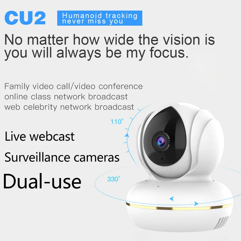 

Sailvde 1080p HD Camera AI Intelligent HD Night Vision Monitor Wireless WiFi Monitoring Camera Video Outdoor Ip Camera