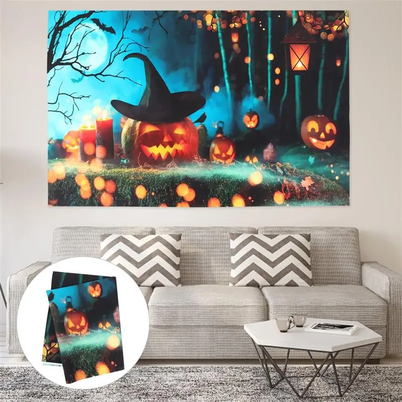 

Horror Photo Background Halloween Backdrop Festive Backdrop for Photography