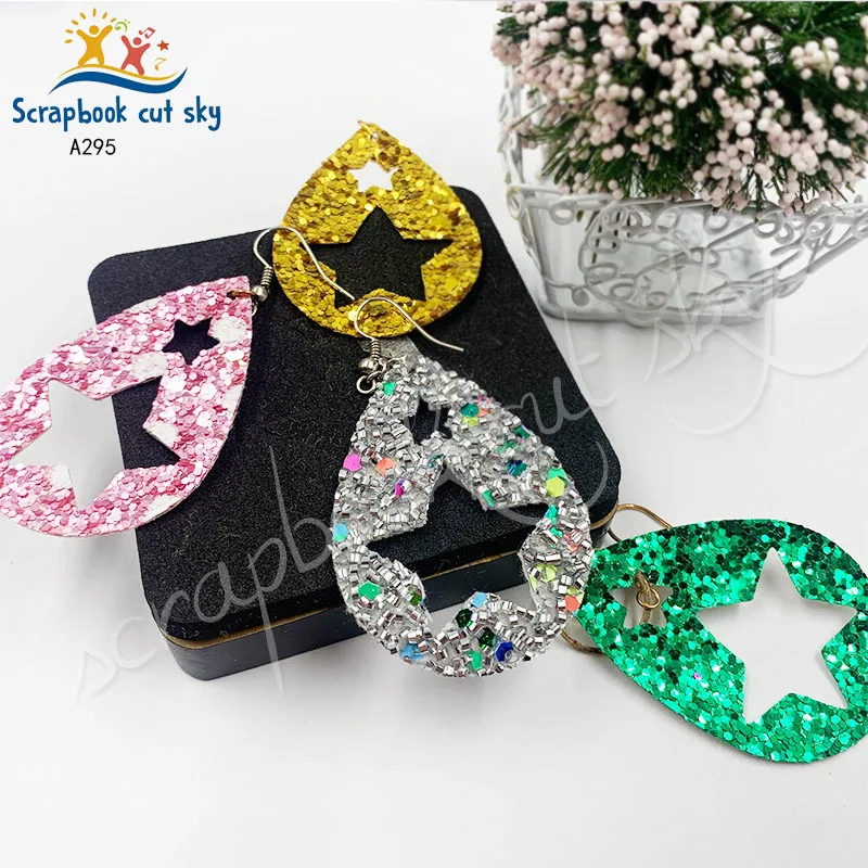 

Earring cutting dies eardrop A295 2020 new Mu Yu wooden mold suitable for the market general machine