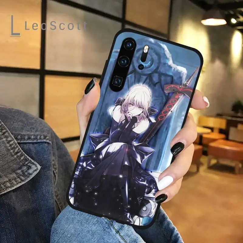 

Fate Grand Order Anime Phone Case For Huawei honor Mate P 9 10 20 30 40 Pro 10i 7 8 a x Lite nova 5t