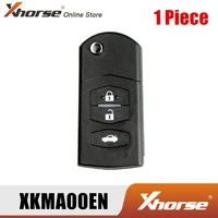 xhorse xkma00en wire remote key for mazda flip 3 buttons english version 1 piece